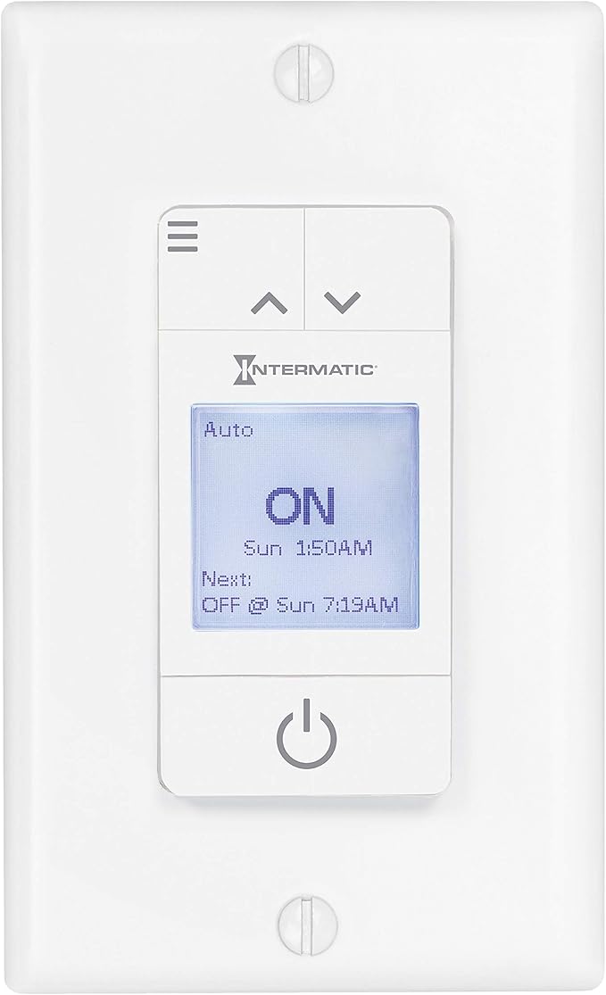 Intermatic ST700W Ascend 7-Day in-Wall Programmable Timer by Intermatic