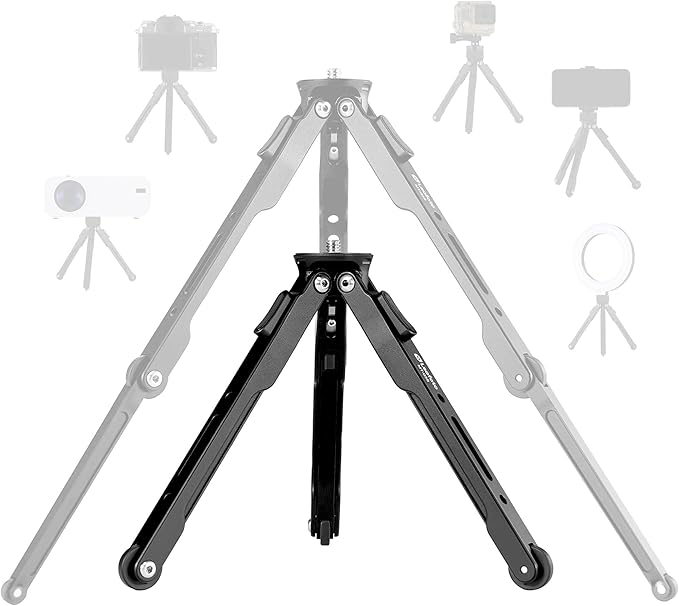 LEOFOTO Aluminum Mini Table Tripod, Weight 162g/0.35lb, Maxload 5kg/11lb - Image 7