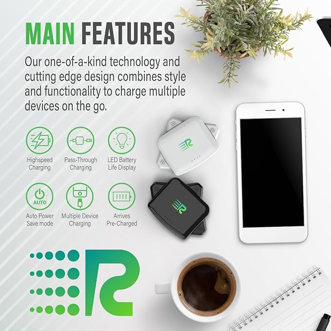 Rush Charge Universal Comet Portable Power Bank 3200mah, 2.1A High-Speed Fast - Image 8