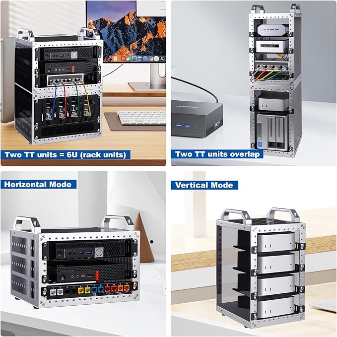 GeeekPi DeskPi RackMate TT Mini Server Cabinet - Image 9
