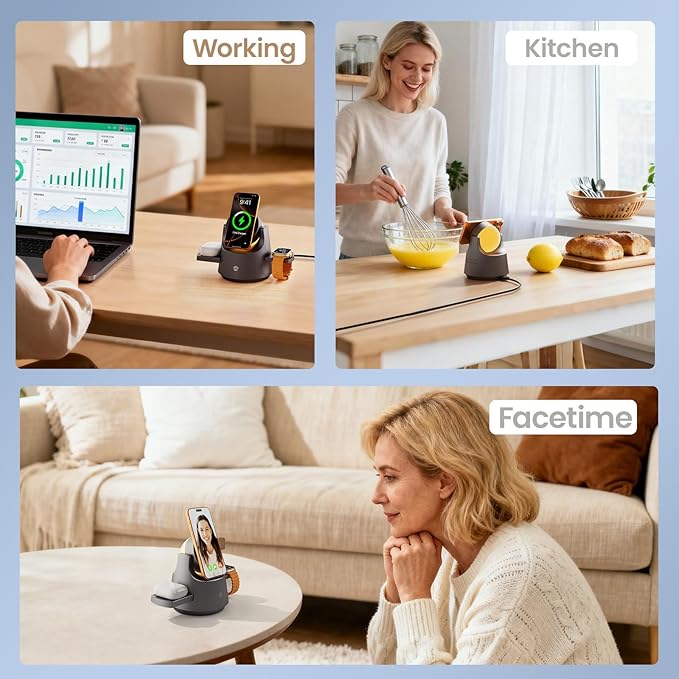 3 in 1 Wireless Charging Station - Image 8