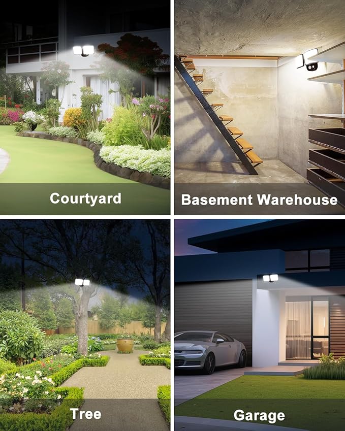 Rechargeable Battery Motion Light, 2500LM & 4000LM Dual Modes Motion Sensor - Image 6