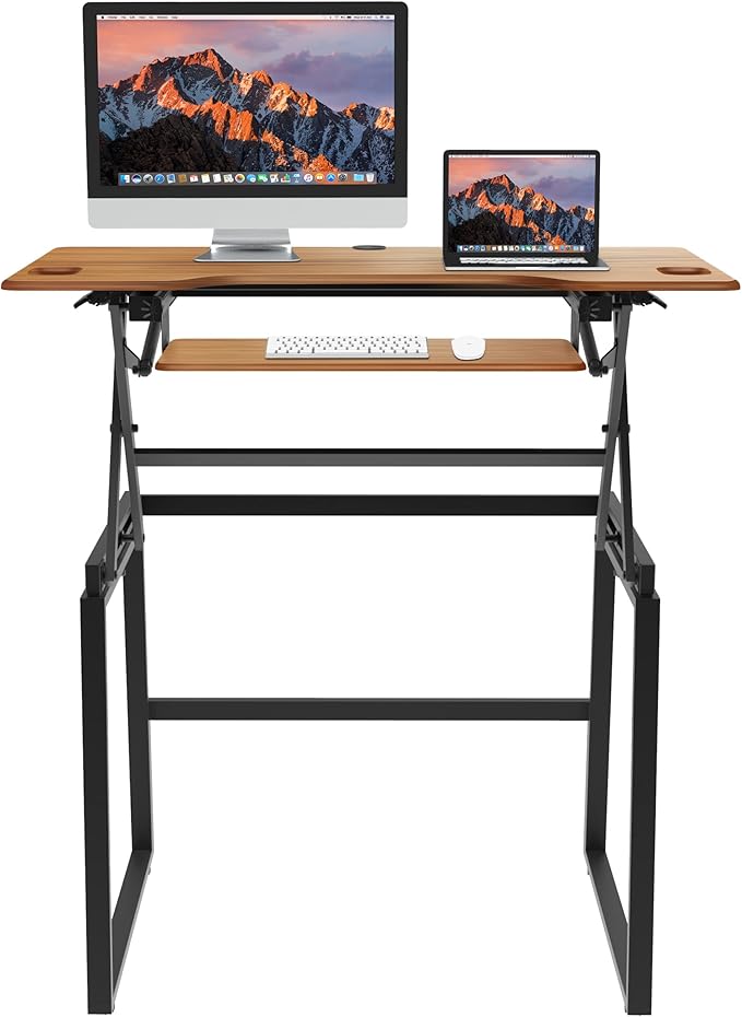 Rocelco 46" Large Height Adjustable Standing Desk BUNDLE - Image 7