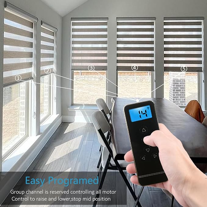15-Channel Blind Remote Controller, Window Blinds & Shades - Image 8