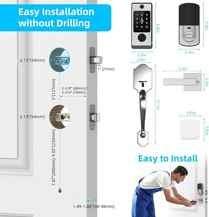 WiFi Smart Locks for Front Door - Image 9
