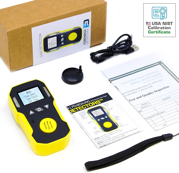 Carbon Monoxide CO Meter by Forensics | USA NIST Calibration | Dust & Explosion - Image 6