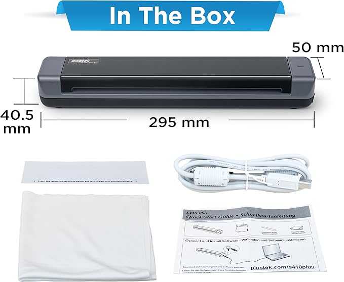 Plustek Mobile Scanner S410 Plus - Image 7