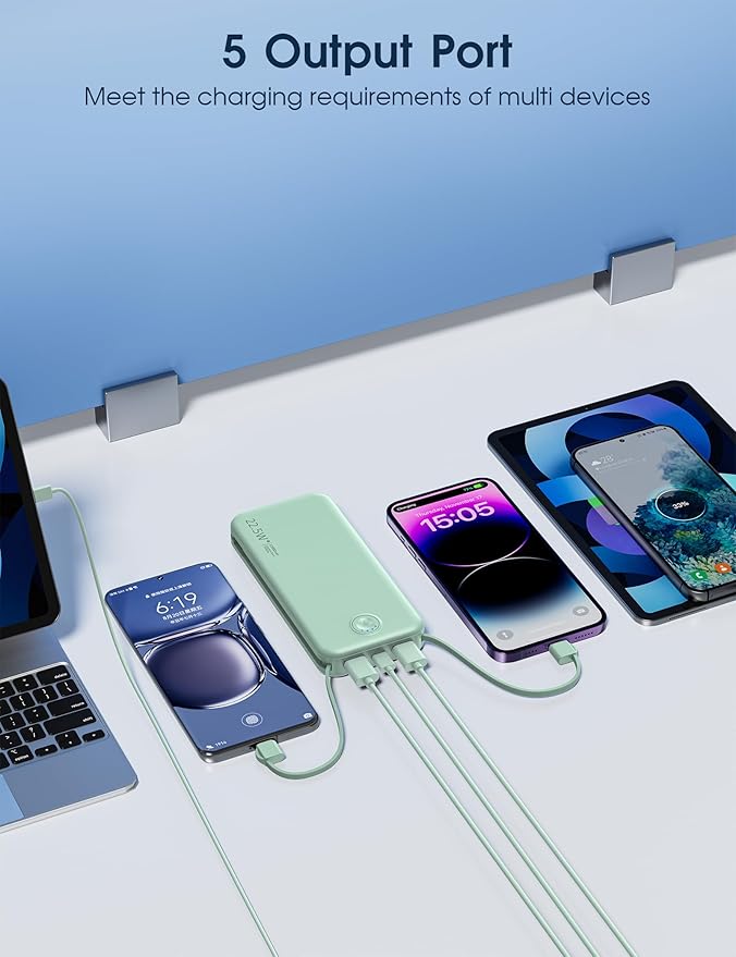 Nusyddy 22.5W Super Fast Charging Portable Charger - Image 8