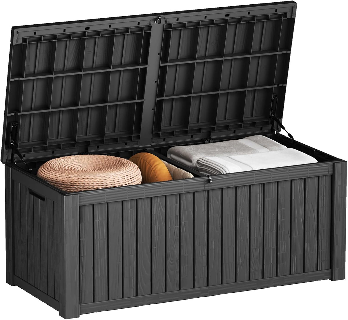 easyup 180 gal deck box waterproof outdoor storage, main product view