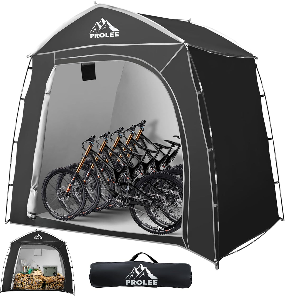 prolee bike storage tent for 4-5 bikes, 7.9, main product view