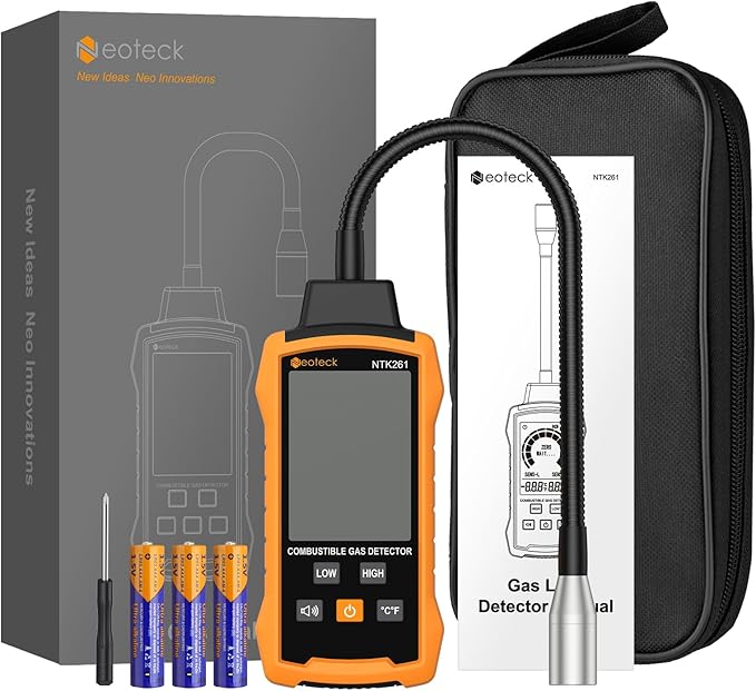 Neoteck Natural Gas Detector Gas Leak Detector - Image 8