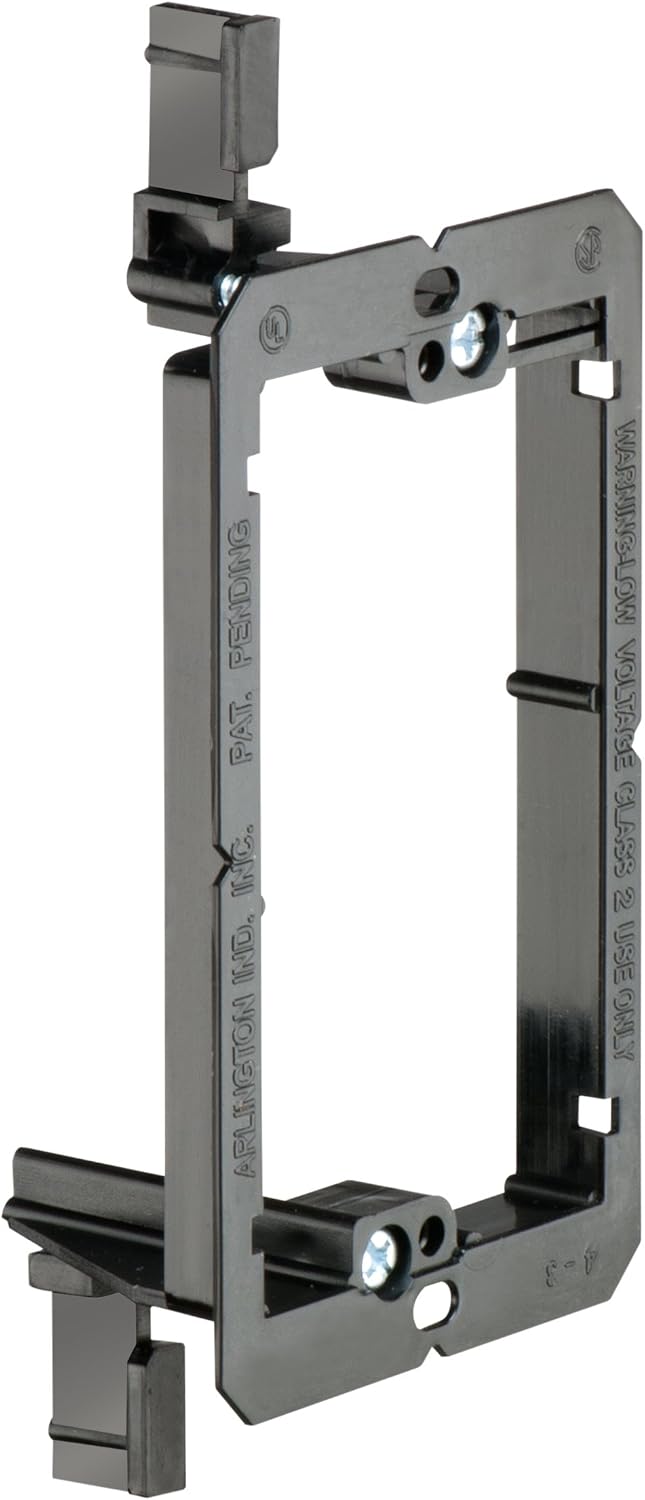 Arlington LV1-1CS Single Gang Low Voltage Mounting Bracket Device