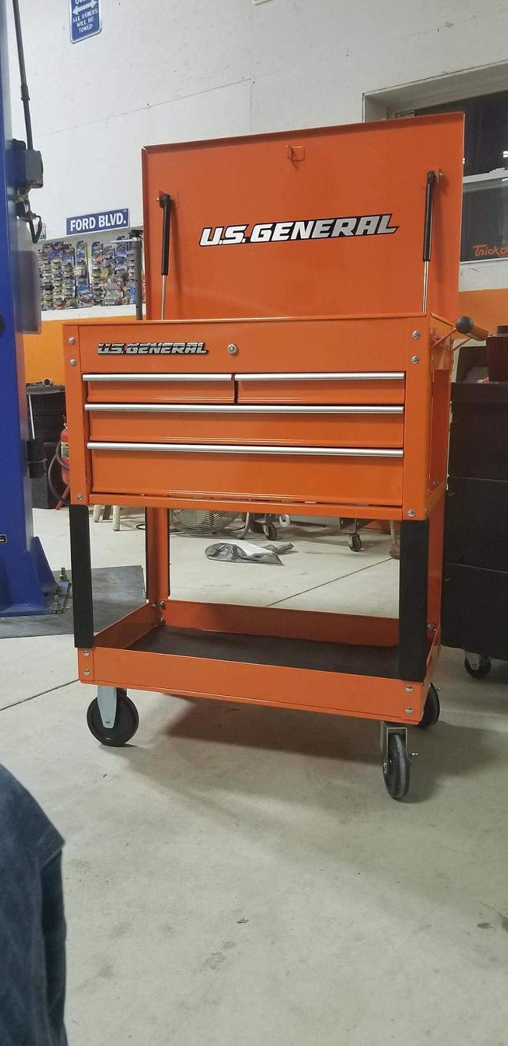 hft roller cart tool cabinet storage chest box, main product view