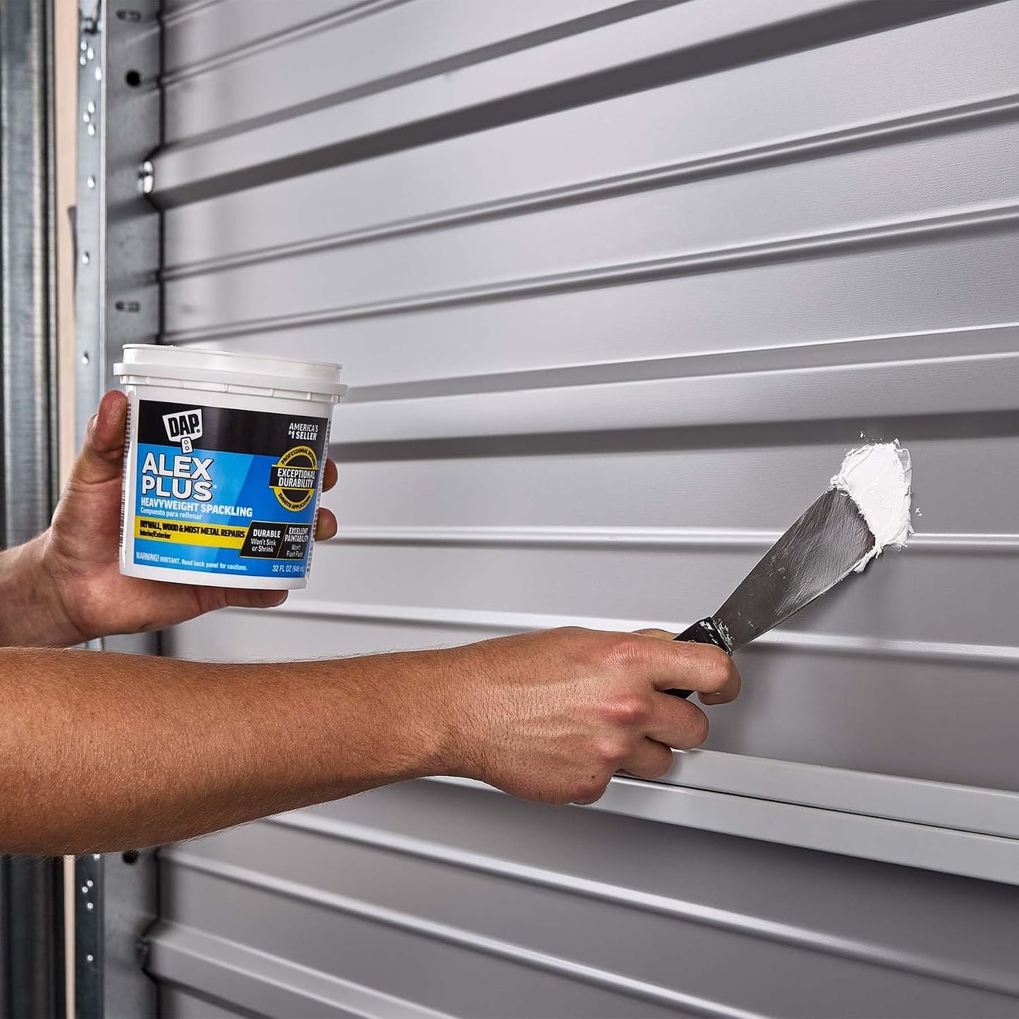 DAP Alex Plus Spackling, White, 32 Oz (7079818746)