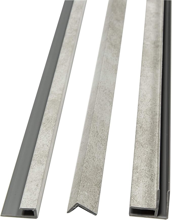 Palisade 78in x 60in x 36in Waterproof Vinyl Shower Surround Kit - Image 8