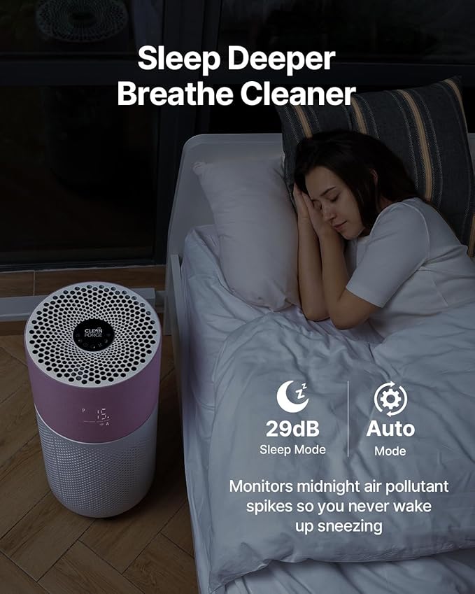 CleanForce Air Purifier for Home Large Room up to 2550 ft², Swiss Sanitized - Image 9