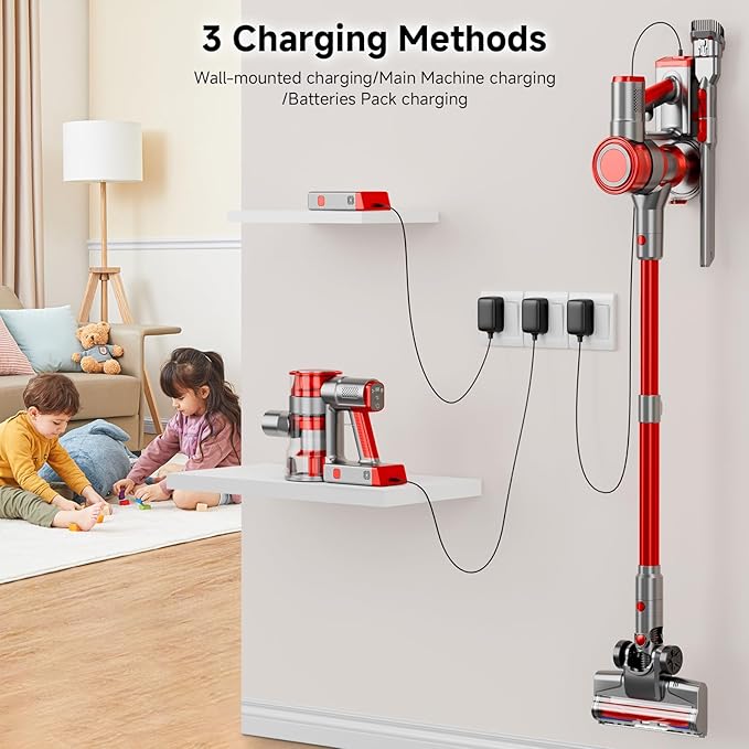 Cordless Vacuum Cleaner, 35Kpa Vacuum Cleaner - Image 9