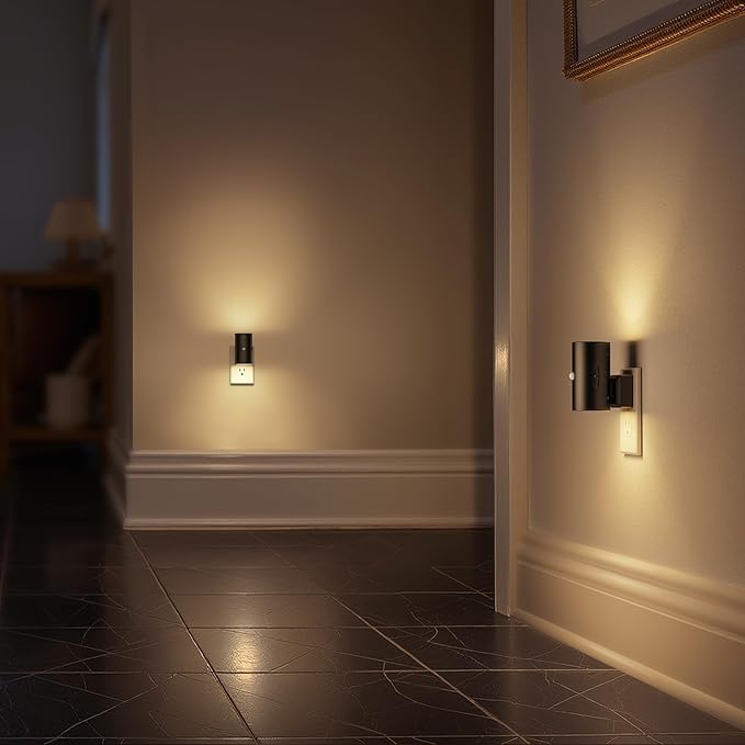 Briignite Motion Sensor Night Light, 2 Pack Motion Activated Plug in Night - Image 9