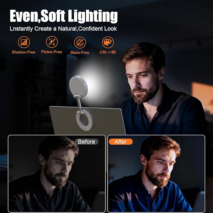 Magnetic Selfie Light, Phone Light Compatible - Image 8