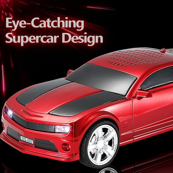 WSTER Sports Car Model Bluetooth Speaker - Image 9