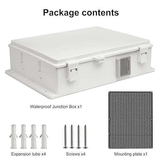 Namunanee Outdoor Electrical Junction Box, ABS Water Resistant Enclosure - Image 7