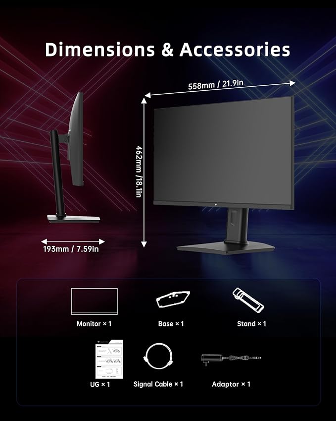 KTC 24.5 Inch 300Hz Gaming Monitor - Image 8