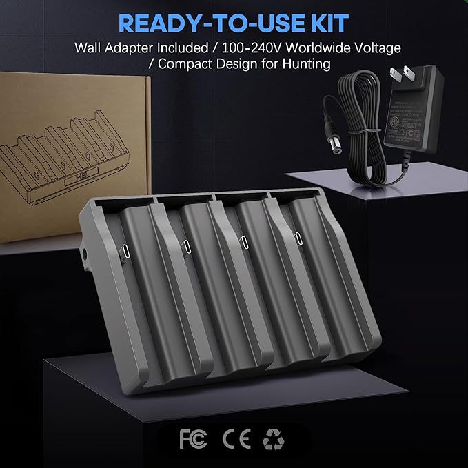 Fulpower 4-Slot Lithium Cartridge Charger - Image 6