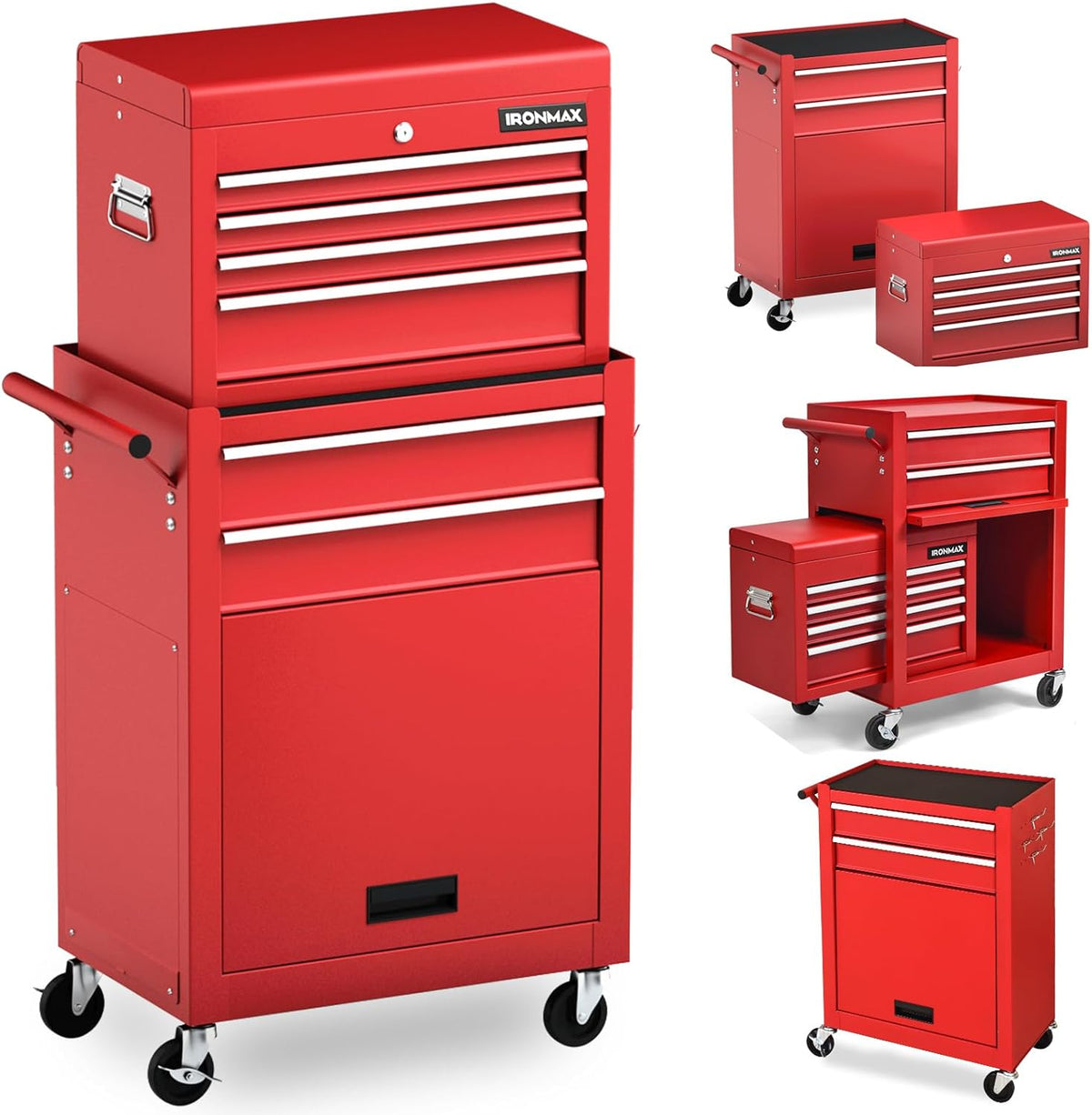 ironmax 6 drawers rolling tool chest, 2 in, main product view