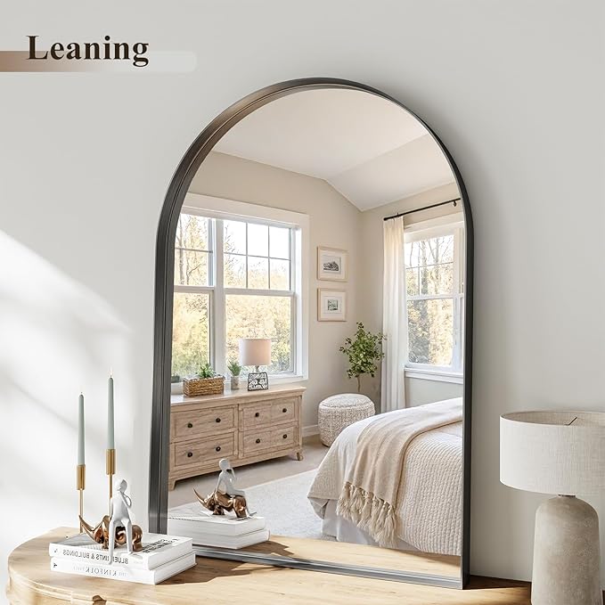 Arch Bathroom Mirror, Tempered Glass Decor Mirror - Image 8