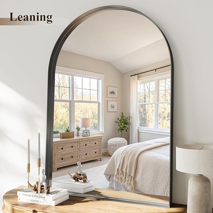 Arch Bathroom Mirror, Tempered Glass Decor Mirror - Image 8