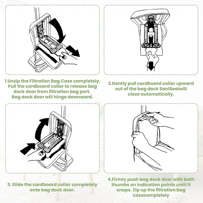 Therwen 20 Pack XL Vacuum Cleaner Bags Compatible - Image 6