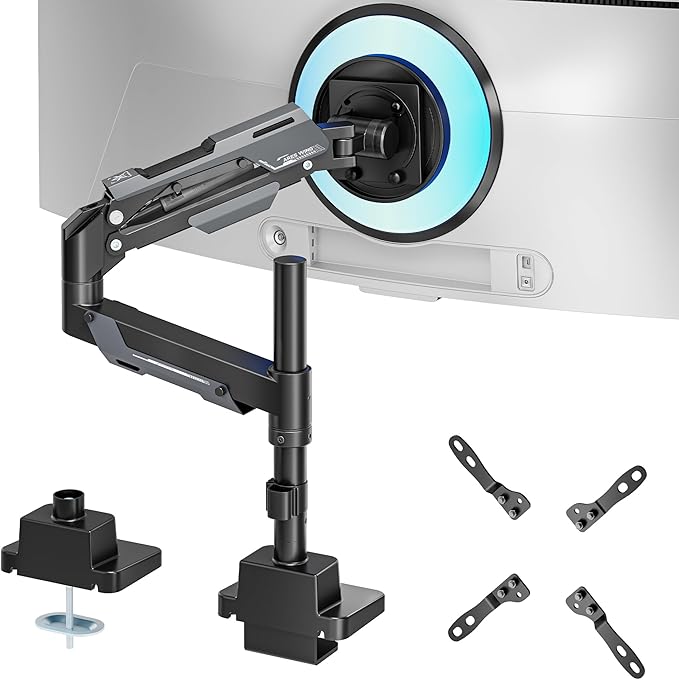 ARES WING CoreArm Single Monitor Mount, Ultrawide Monitor Arm - Image 8