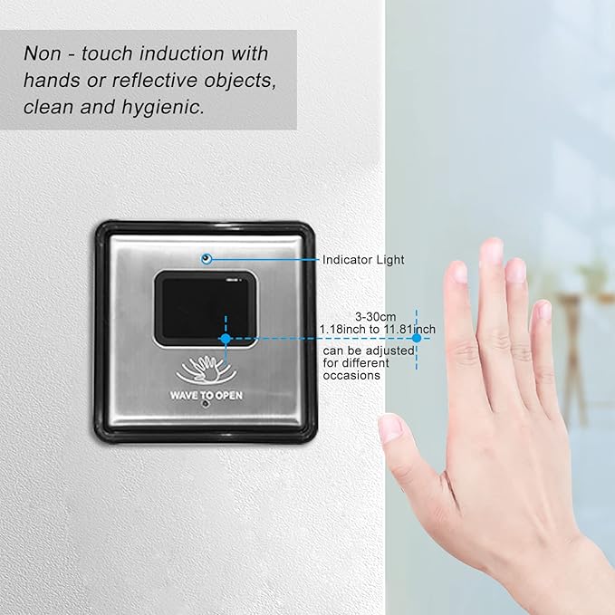 Olideauto Olide-120B Sensor Open Automatic Touchless Swing Door - Image 8