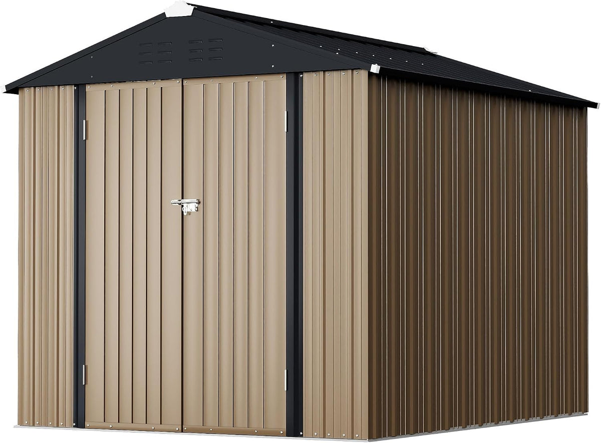 gunji 6 x 4 ft shed outdoor storage, main product view