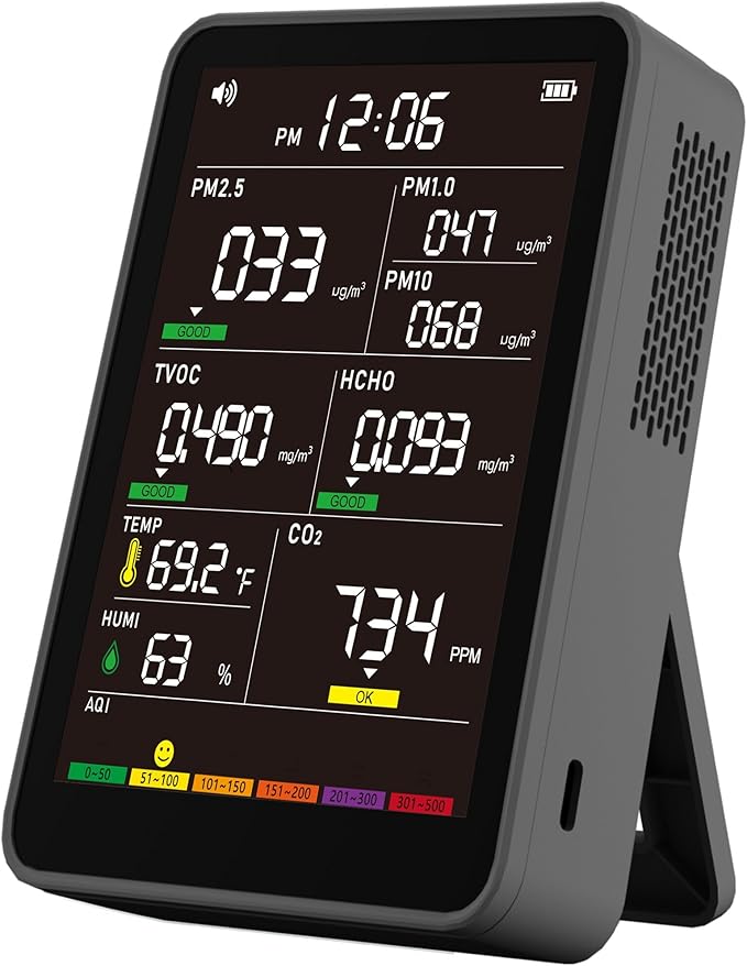 Professional Indoor Air Quality Monitor - Image 9