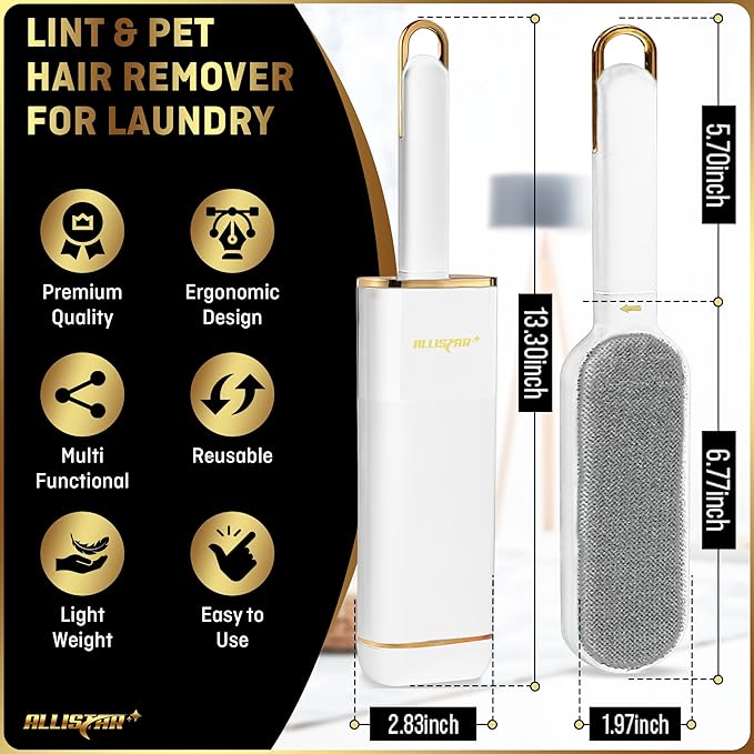 Lint Brush, Pet Hair Remover, Lint Remover - Image 9