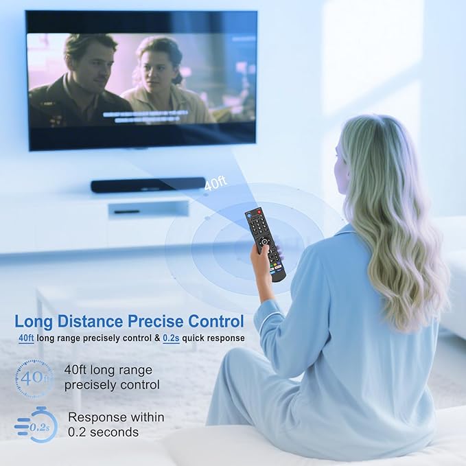 Backlight Voice Remote Control Replacement Compatible - Image 7