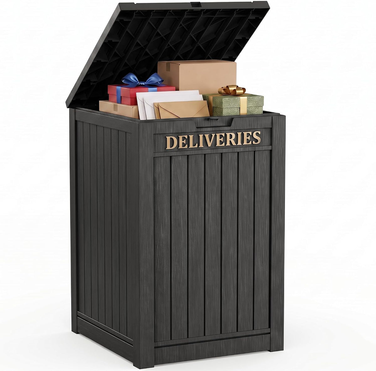 package delivery boxes for outside, deck storage box, main product view
