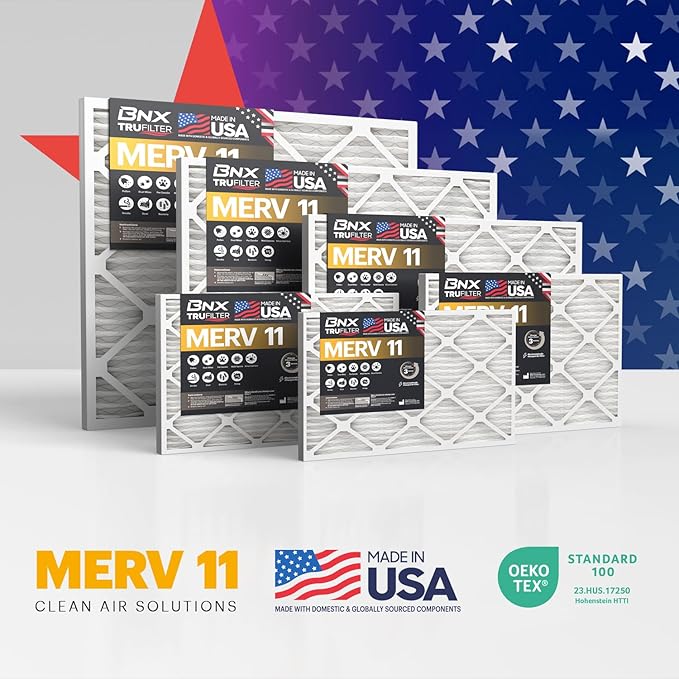BNX TruFilter 18x24x1 Air Filter MERV 11 - Image 9