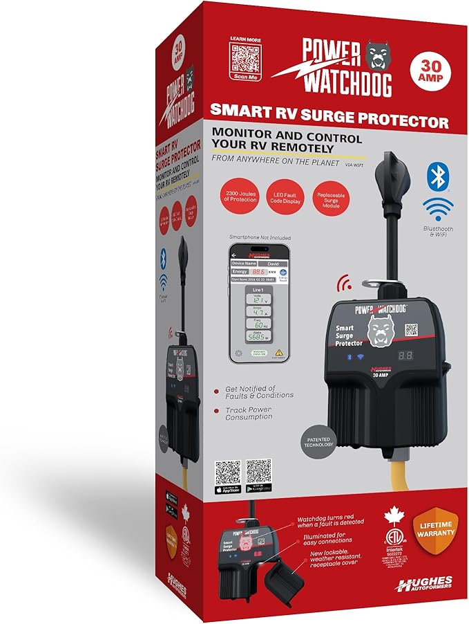 Power Watchdog PWD30W Smart RV Portable Surge Protector 30 Amp - Image 3