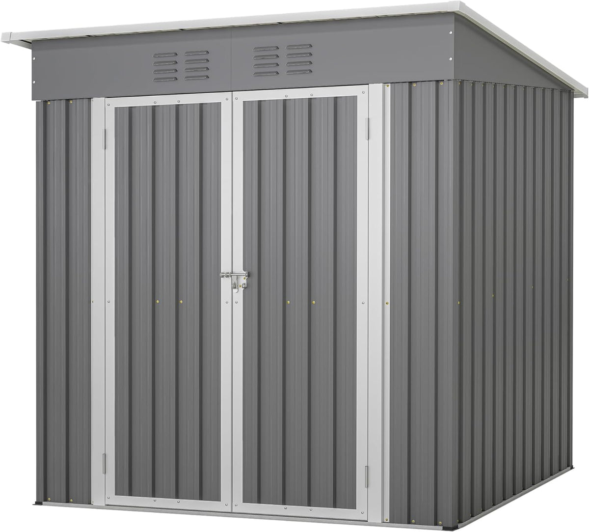4'x6' metal shed outdoor storage shed,metal steel utility, main product view