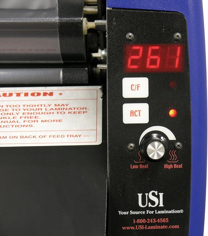 USI Thermal Roll Laminator, ARL 2700, Laminates Films up to 27 Inches Wide and - Image 4