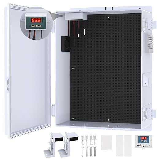 Akwscyby Outdoor Electrical Box, Waterproof Electrical Junction Box IP65 ABS - Image 9