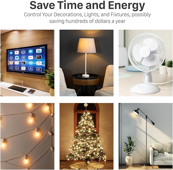 Fospower 7 Day Digital Timers for Electrical Outlets Indoor, Heavy Duty Dual - Image 8