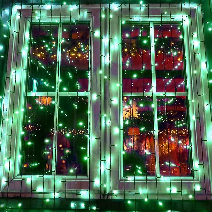 HOME LIGHTING 200 LED 66FT Christmas String Lights, St Patricks Day Fairy Lights - Image 9