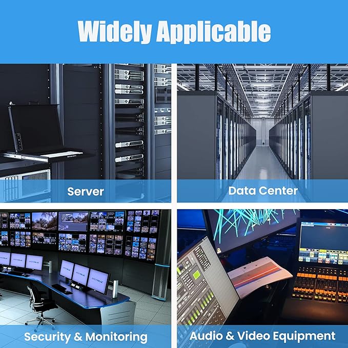 Raising Electronics 15U Wall Mount Open Frame 19 Inch Server Equipment Rack - Image 6