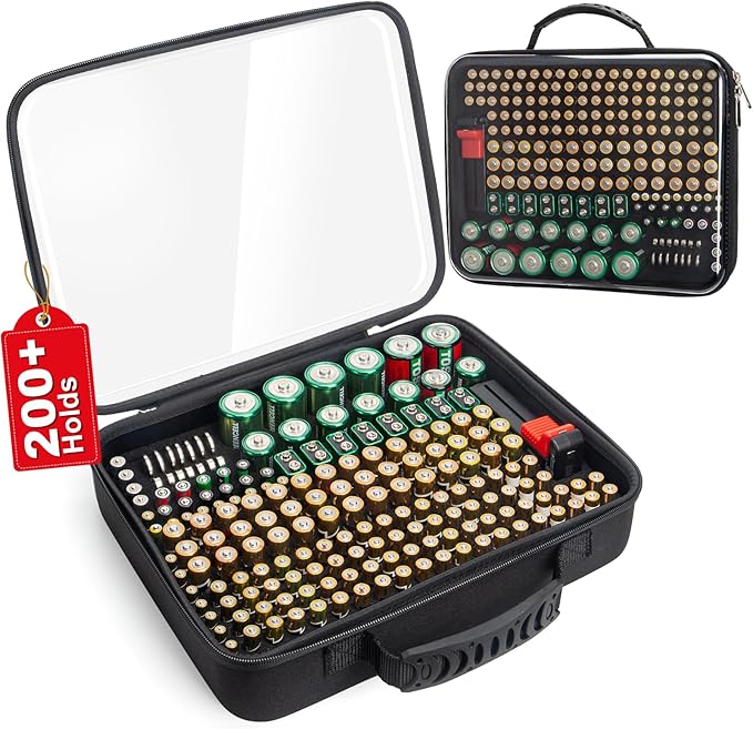 Glamgen Battery Organizer Storage Case - Image 8