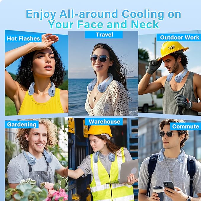 Portable Neck Fan - Image 6