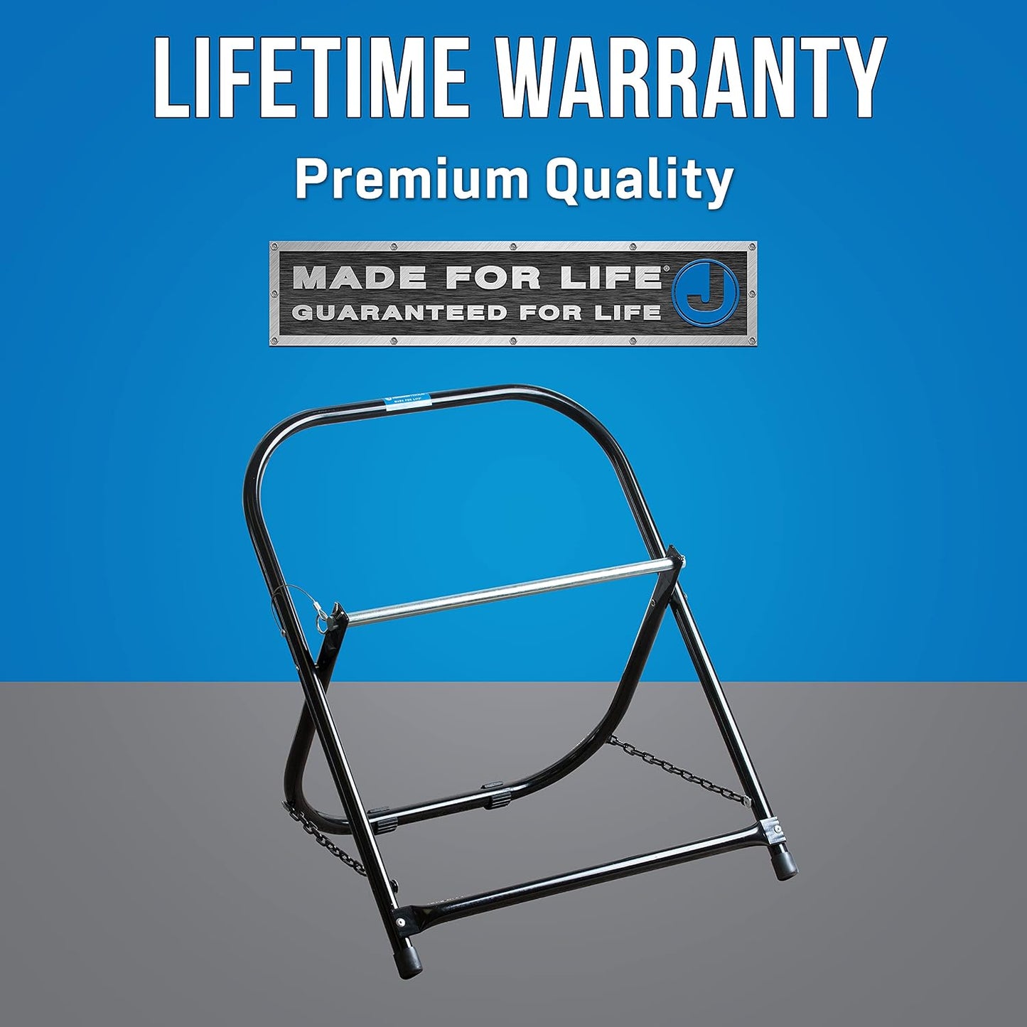 Jonard Tools CC-2721 High Durability Steel Cable Caddy, Holds Cable Reels Up To 20" Diameter and 100 lb Capacity