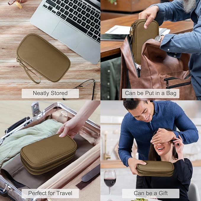 FYY Electronic Organizer, Travel Cable Organizer Bag Pouch Electronic - Image 7
